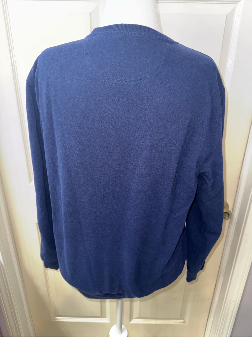 Izod Men’s Sportswear Fleece Colorblock Crewneck Sweatshirt Men’s Medium - Picture 3 of 6